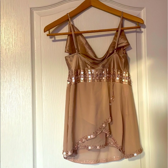 100% Silk Cowl Neck Blouse - Picture 2 of 10